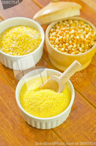 Image of raw polenta