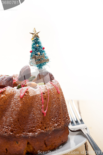 Image of Christmas cake 