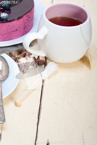 Image of english tea and dessert 