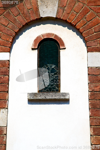Image of antique contruction in italy  window   wall