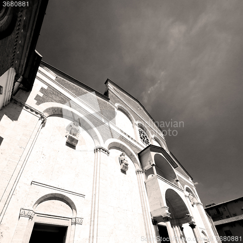 Image of  culture old architecture in italy europe milan religion       a