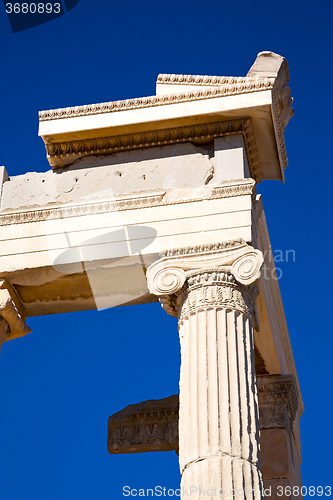 Image of athens  acropolis     in greece the  place 