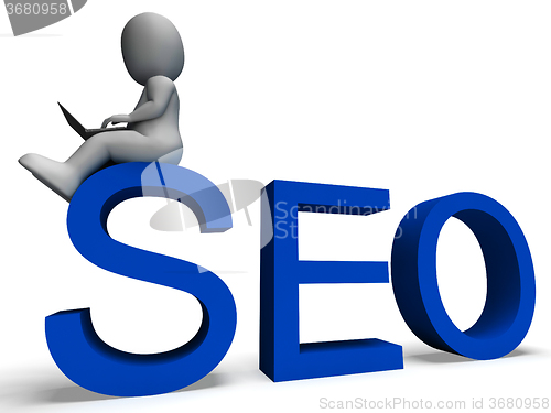 Image of Seo Showing Search Engine Optimization