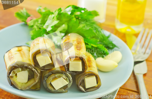 Image of eggplant rolls