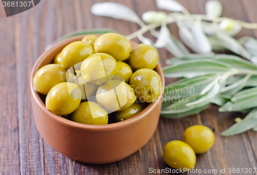 Image of green olives