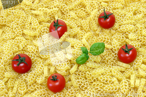 Image of Noodles with tomatoes