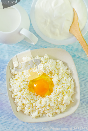 Image of cottage with eggs