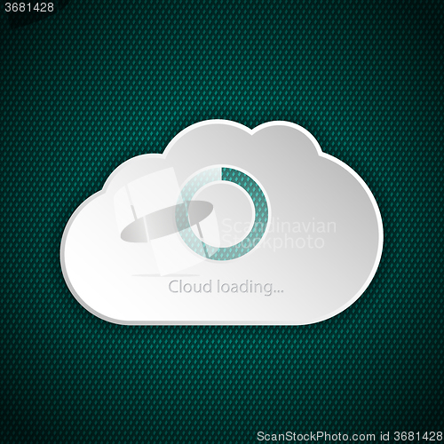 Image of Cloud interface loading screen