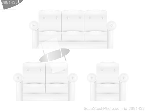Image of white sofa furniture