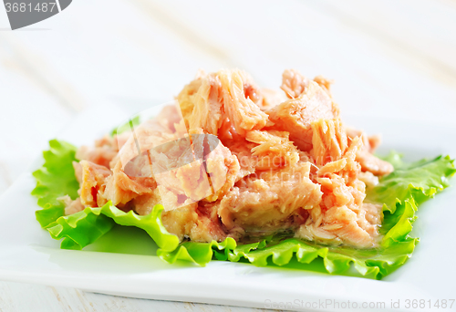 Image of salad from tuna