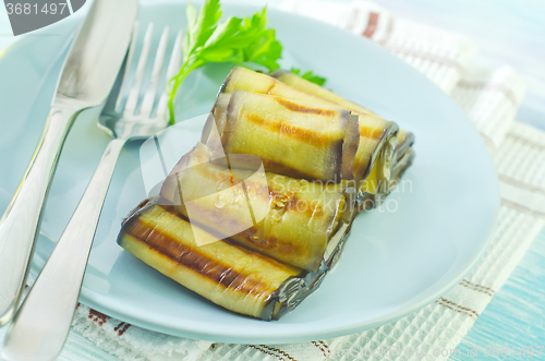 Image of eggplant rolls