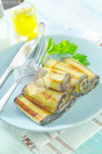 Image of eggplant rolls