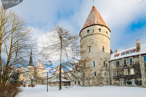 Image of Park at a fortification of Old Tallinn