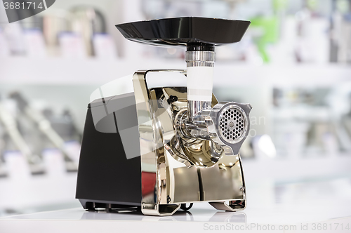 Image of mincer or grinder in retail store