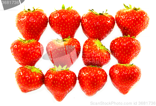 Image of Delicious fruit strawberry  