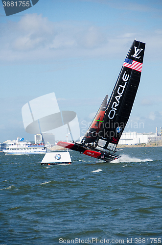 Image of Sailing Americas cup