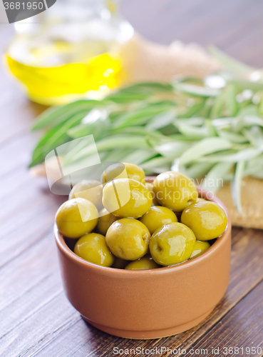 Image of green olives