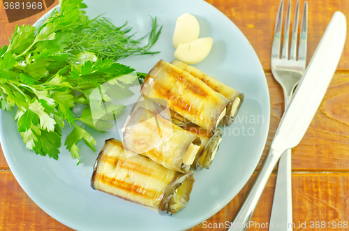 Image of eggplant rolls