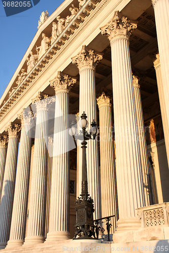 Image of The Austrian Parliament in Vienna, Austria