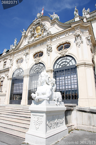 Image of Belvedere in Vienna, Austria