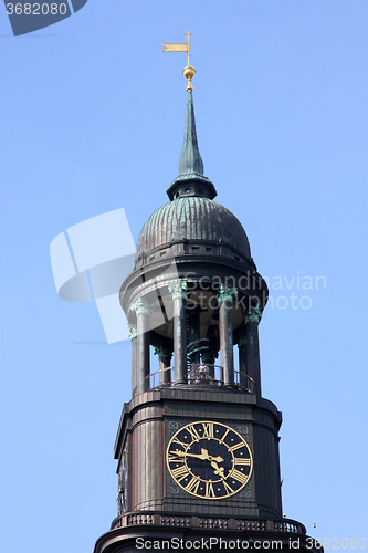 Image of  St. Michael\'s Church (Sankt Michaelis) in Hamburg, Germany