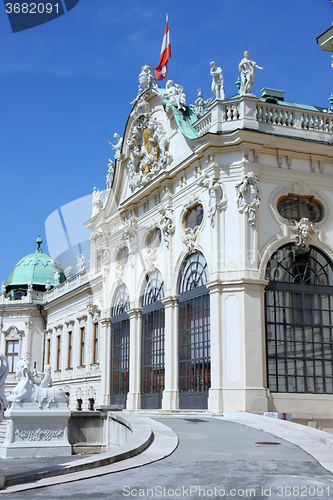 Image of Belvedere in Vienna, Austria