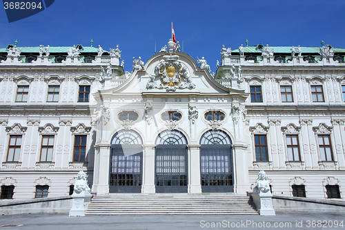 Image of Belvedere in Vienna, Austria