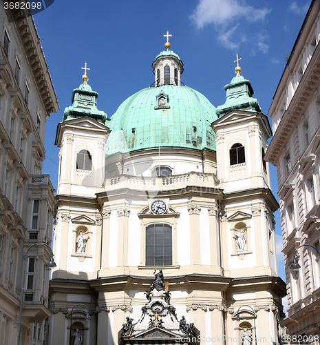 Image of St. Peter\'s Church in Vienna, Austria