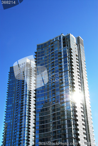 Image of Modern condominium complex