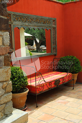 Image of Courtyard of a villa