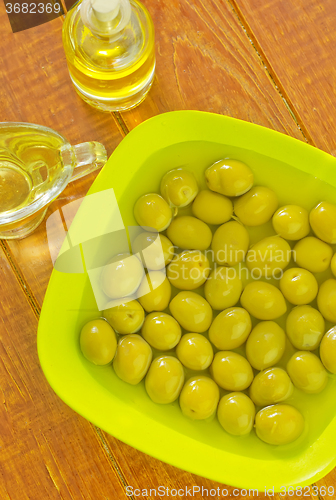 Image of green olives