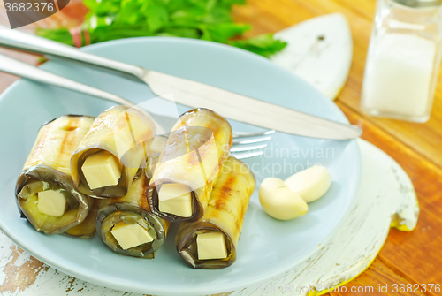 Image of eggplant rolls
