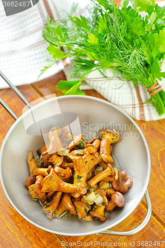 Image of fried mushrooms