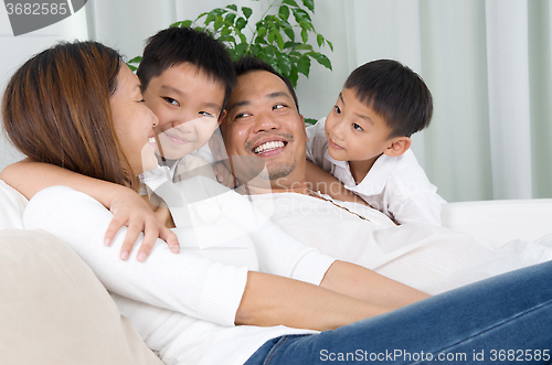 Image of asian family