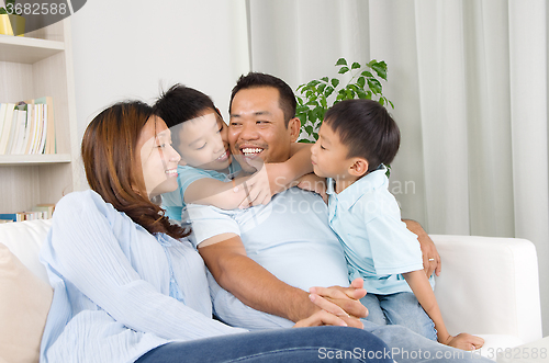 Image of asian family