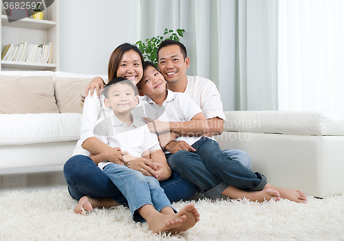 Image of asian family