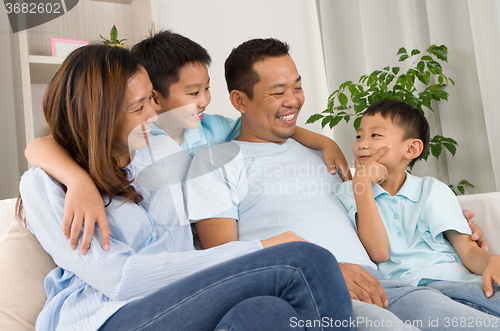 Image of asian family