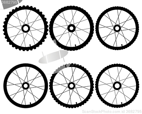 Image of bicycle wheels