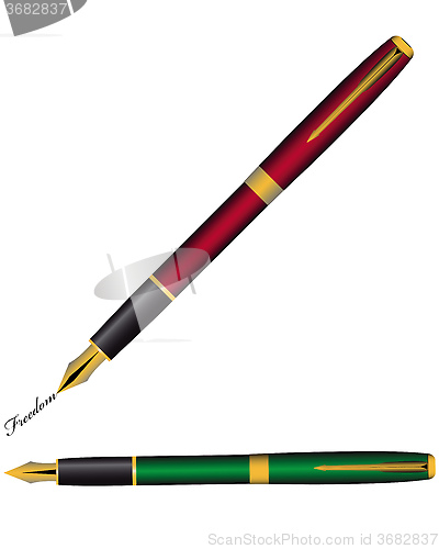 Image of pens
