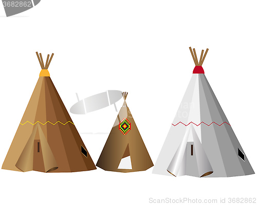 Image of wigwams