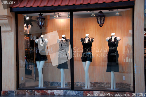 Image of Boutique window