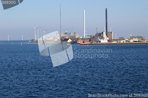 Image of Copenhagen harbor