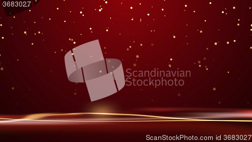 Image of red christmas background