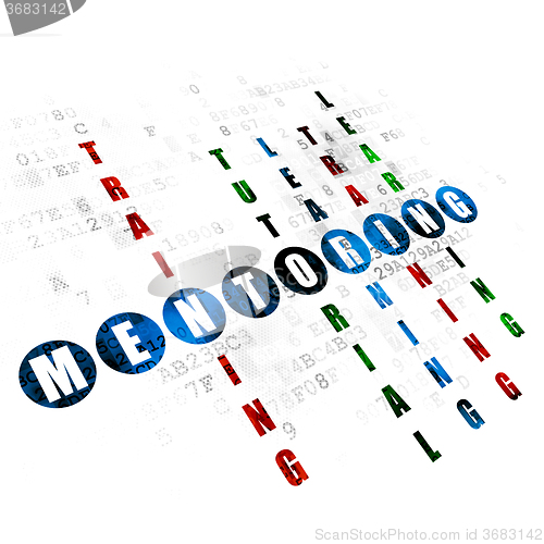 Image of Learning concept: Mentoring in Crossword Puzzle