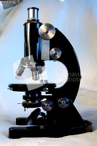 Image of old microscope