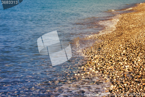 Image of Landscape with sea in the morning.