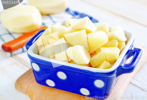 Image of raw potato