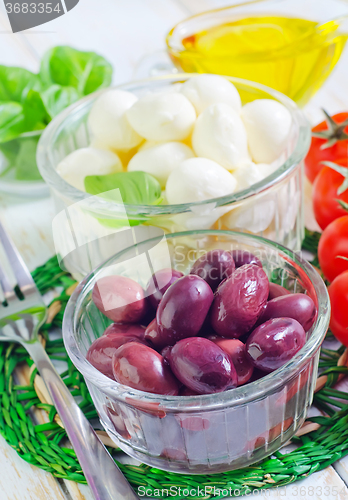 Image of ingredients for caprese