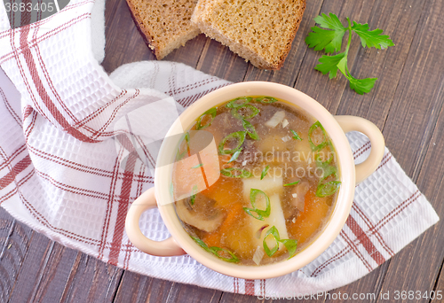 Image of mushroom soup