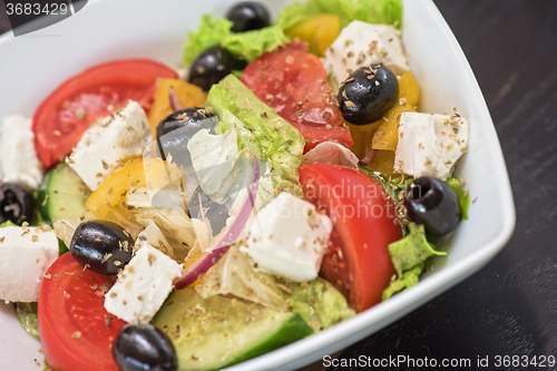 Image of Greek tasty salad